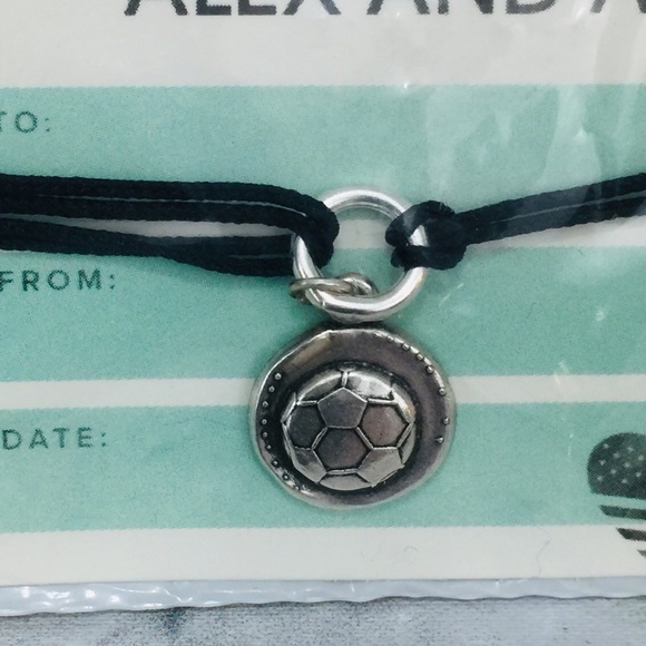 Alex and Ani Kindred Cord “Soccer” Bracelet